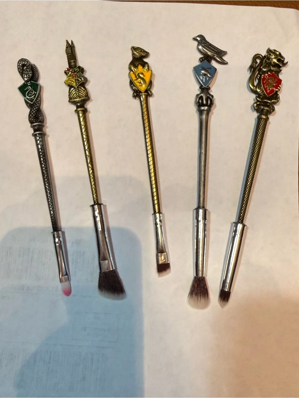 New Harry Potter 5 pc wizard makeup brushes